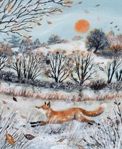 Frost and Running Fox
