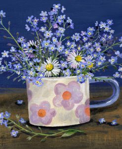 Forget-Me-Nots And Daisies