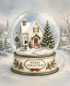 Merry Christmas Globe