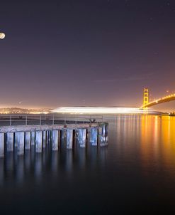 Golden Gate Pier and Stars