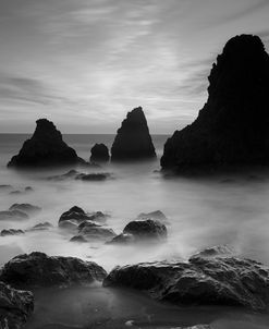 Rodeo Beach I, Black and White