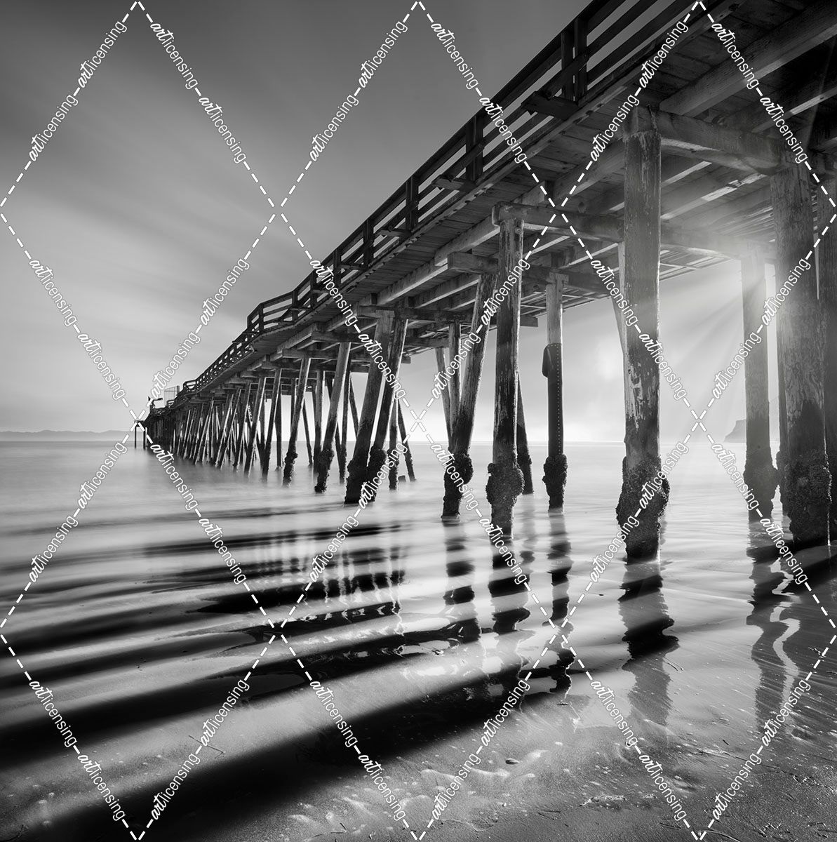 Pier and Shadows