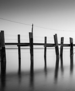 China Camp Pano BW 1 of 3