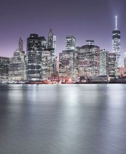 Manhattan Skyline Night-Edit