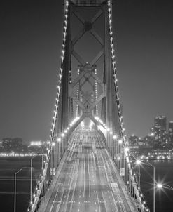 Oakland Bridge 3 BW