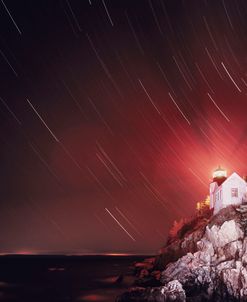 Bass Harbor Lighthouse And Stars