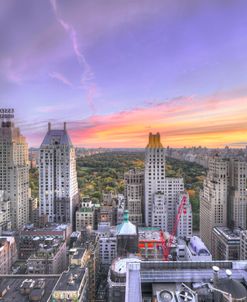 Amanecer Otoñal en Central Park Vertical