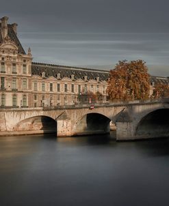 Louvre on Autumn