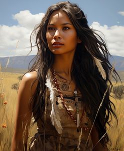 Native American Girl 4