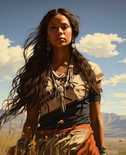 Native American Girl 5