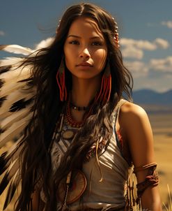 Native American Girl 3