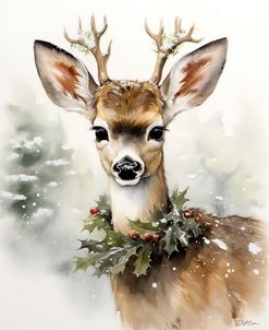 Reindeer Christmas Snow (5)