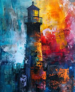 Colorful Abstract Lighthouse (1)
