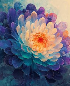 Abstract Chinese Chrysanthemum