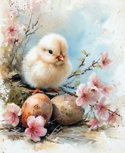 Vintage Easter Chick