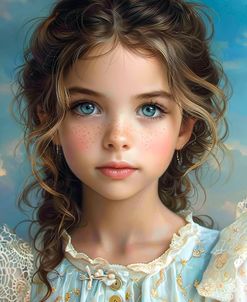 The Little Girl With The Blue Eyes
