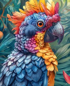 Parrot In Multicolor