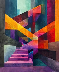 Colorfull Abstract Stairs
