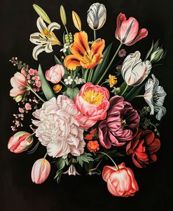 Flowers In Black Background 4