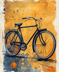 Vintage Black Bicycle
