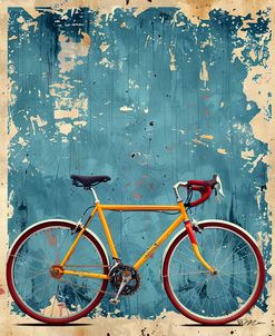 Yellow Racing Bicycle
