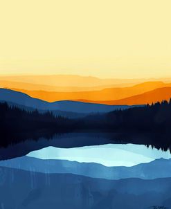 Lake Abstract Landscape
