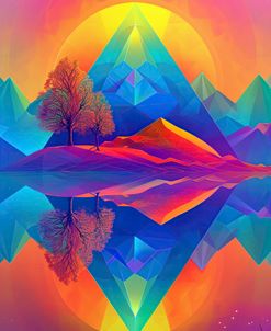 Psychedelic Geometric Nature 1