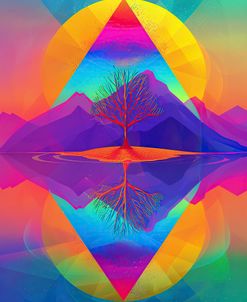 Psychedelic Geometric Nature 3