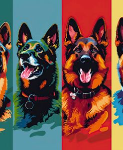 Vertical Poster In German Shepherd