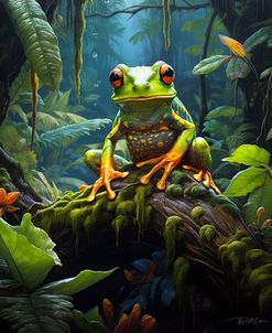 Frog In The Forest