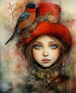 Girl With Red Hat