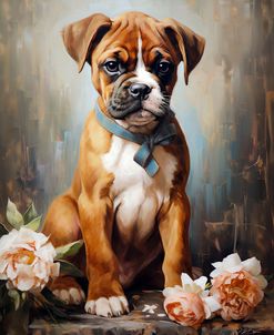 Puppy Of Boxer Dog