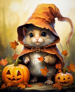 Mouse Witch Halloween