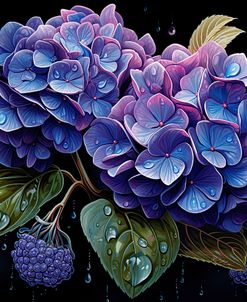 Blue Hydrangea