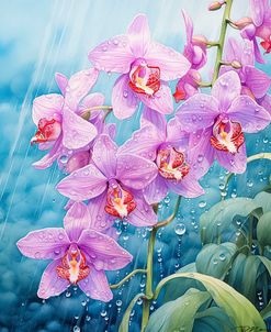 Orchids In The Rain