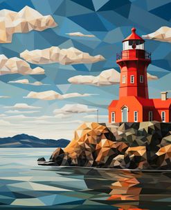 Cubist-Style Lighthouse