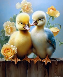 Couple Of Sweet Ducklings