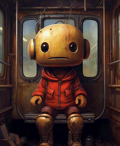 Red Robot In Train 2