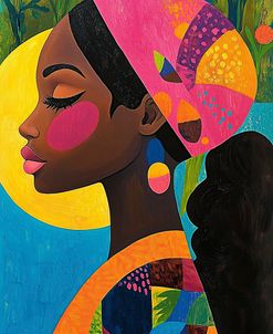 Portrait Black Woman Life  (3)