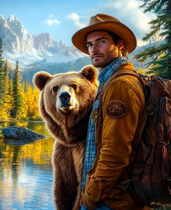 Bear Friend On The Road