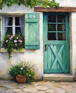 House With Green Windows