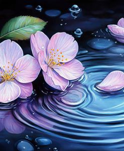 Japanese Flowers Of Cherry 1