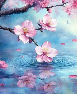 Japanese Flowers Of Cherry 2
