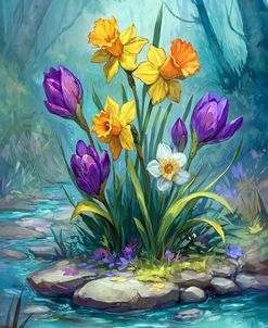 Daffodils And Crosses