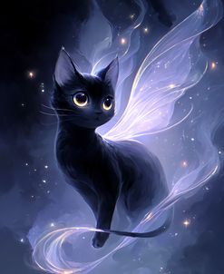 Ethereal Spirit Black Cat