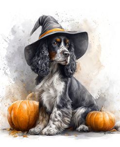 Cocker Spaniel Halloween (2)