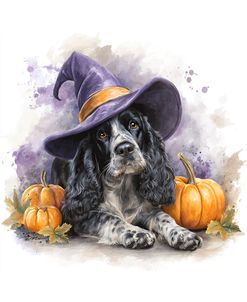 Cocker Spaniel Halloween (3)
