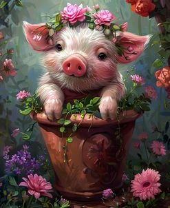 Adorable Piglet