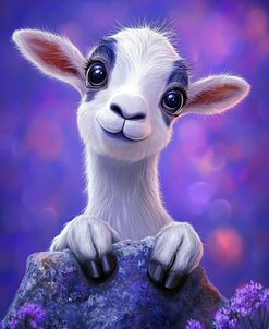 A Cute Little Goat