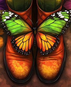 Butterfly Over The Boots